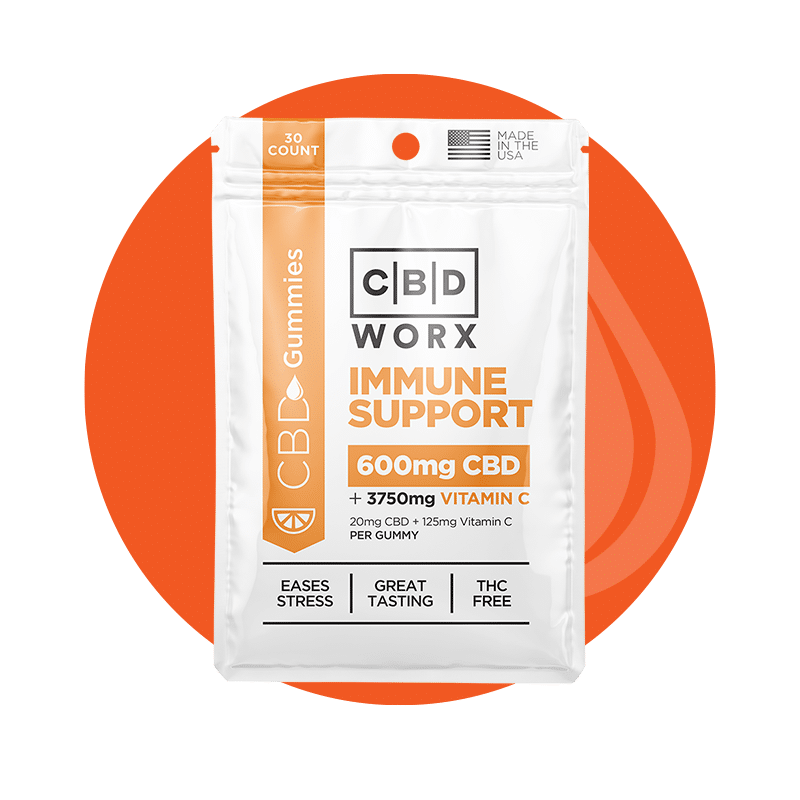 Immune Support Gummies CBD Worx