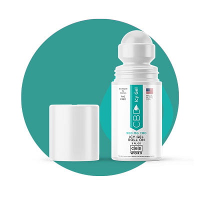 topical cbd oil / icy roll on
